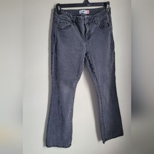 Cabi Womens Size 10 Black Jeans Curvy Slim Boot Goth Grunge Minimalist